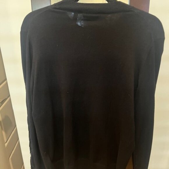 Ted Baker Fringe Sweater Black - Size 2 (Medium) - Picture 5 of 5